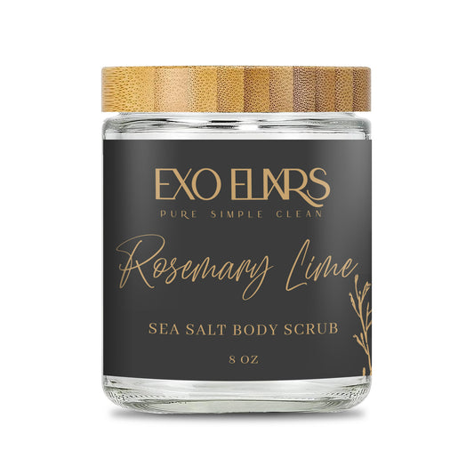 Rosemary Lime Sea Salt Body Scrub